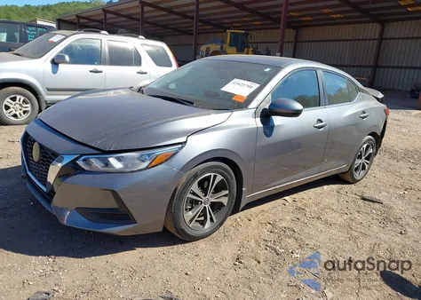 2022 Nissan Sentra Sv Xtronic Cvt из США, поврежденный, VIN 3N1AB8CV0NY246860